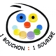 Logo "1 bouchon = 1 sourire" de Solidarité Bouchons 35