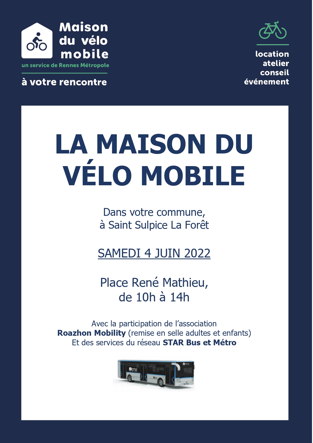 La Maison du Vélo Mobile le 4 juin 2022.
