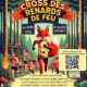 Affiche informant de l'organisation d'un cross par l'équipe de l'Accueil de loisirs des Renards de Feu de Saint-Sulpice-la-Forêt, le 14 juin 2025.